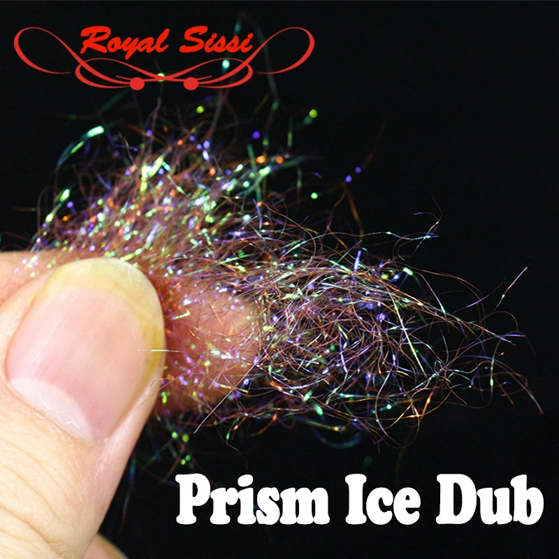 10 optional Colors Fly Tying prism ICE DUB sparkle crystal Living Fiber pearlescent ice dubbing nymph body&thorax Tying Material new 5 optional colors fly tying uv ice dub ultraviolet sparkle living fibers ice dubbing fiber synthetic hair fly tying material