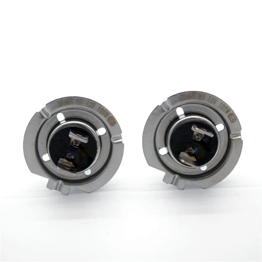 GRANT 2 шт. H7 DC12V 100 Вт 6000 К супер белый галогеновые Ксеноновые лампочки авто фары
