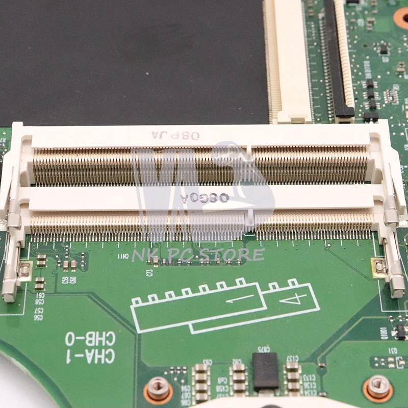NOKOTION 595700-001 ل HP 8740 W 8740 P اللوحة المحمول HM57 DDR3 مع 4 Ram فتحات اختبار كامل