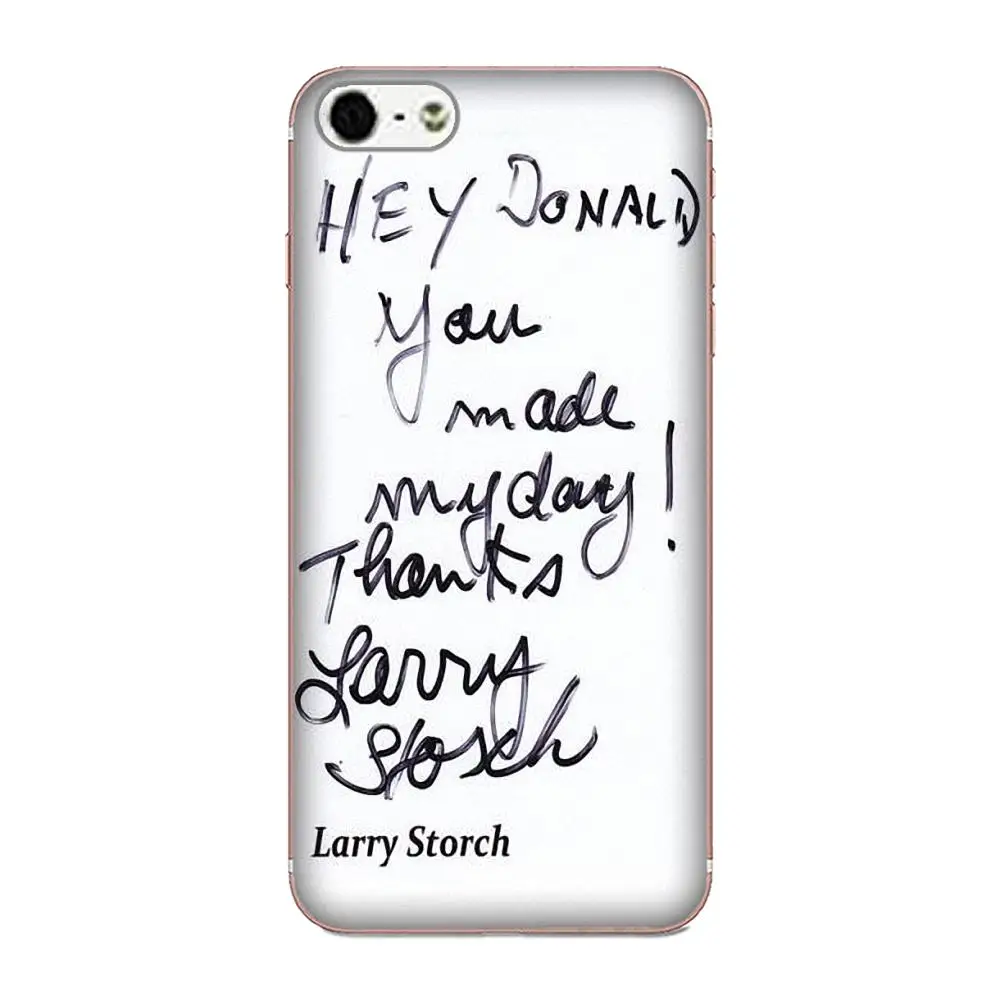Seinfeld подписанный Ларри Дэвидом ТПУ Новая мода для Galaxy J1 J2 J3 J330 J4 J5 J6 J7 J730 J8 2015 2016 2017