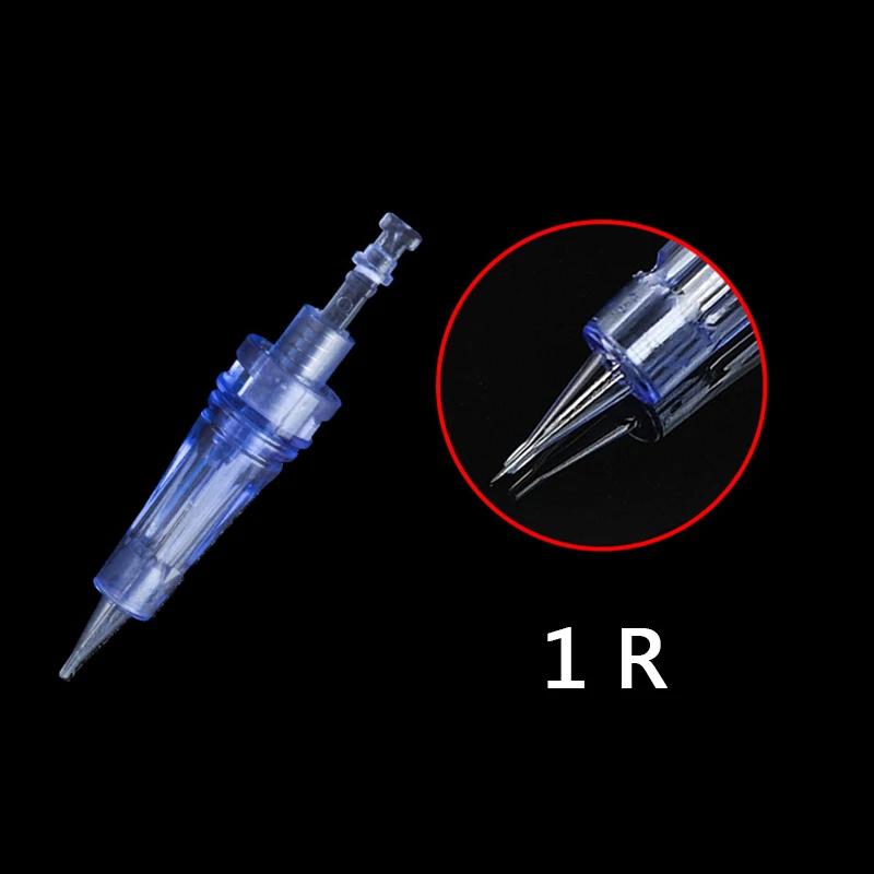 Популярно, 10 шт, Dr. ручка Электрический микро иглы 1/3/5/9/12/36/42 булавки штык Ultima A1 микроиглы в картридже татуировки иглы, микроиглы - Габаритные размеры: 1R