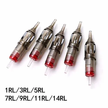 

20 pcs/lot Disposable Screw Tattoo NeedleFor Premium Permanent Tattoo Machine accessories tattoo ink tools