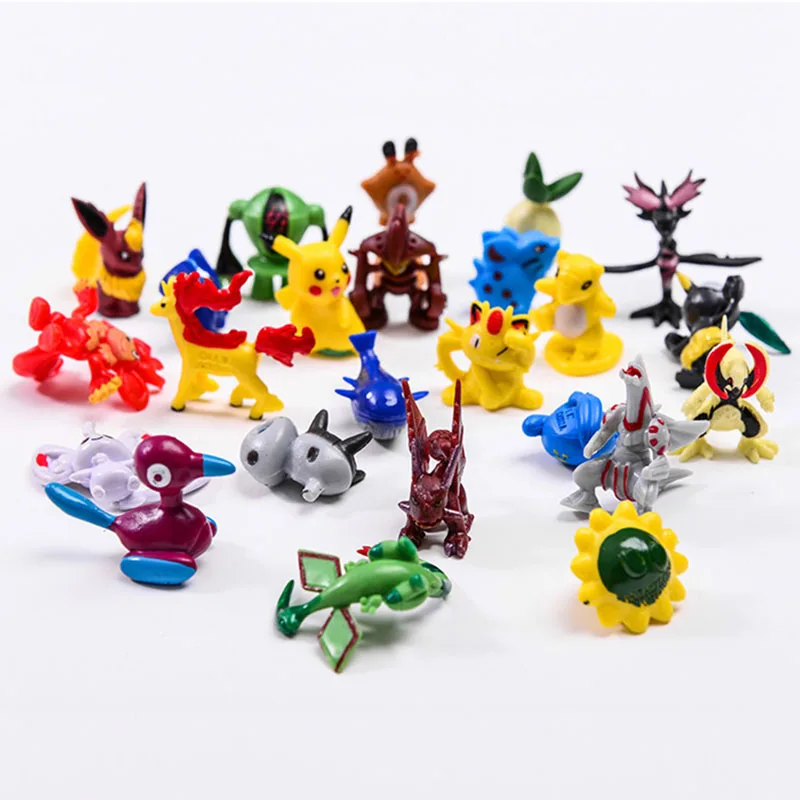 9 Styles 1PC 7cm Pokeball With 1PC Random Figures Inside Anime Action Figures Toys Pokeball
