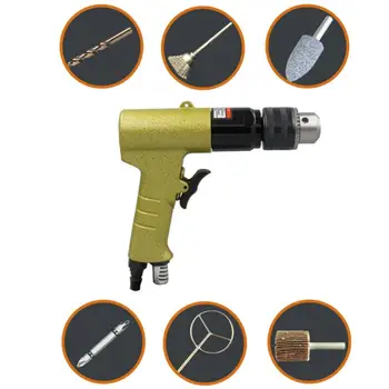 

1/2 Pistol Type Air Drill Speed Regulating Pneumatic Drilling Machine Mixer Positive And Negative Turn Wind Drill Kp-554N