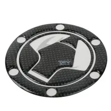 Carbon Fiber Fuel Gas Tank Cover Pad Sticker Decal For Kawasaki Ninja300 EX250R