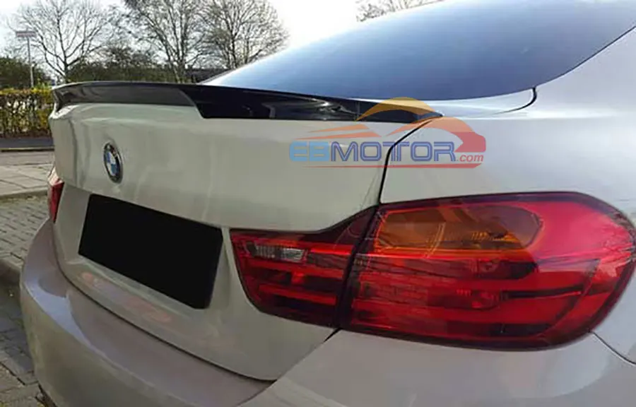 M PERFORMANCE TYPE REAL CARBON FIBER REAR SPOILER FOR BMW 4 SERIES 4DOOR F36  SPOILER  B249