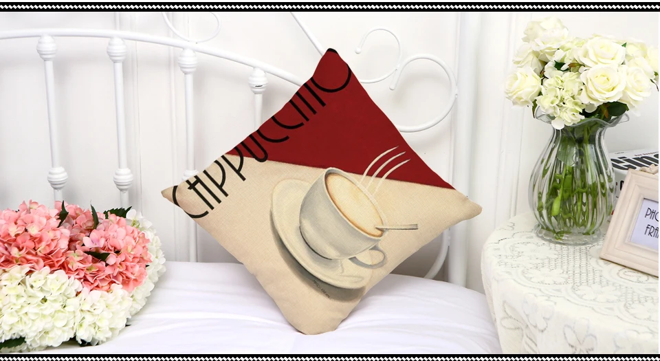 Сексуальная леди чехол для подушки хлопковый льняной квадратный кофе дом стул поясные подушки Джаз дома гостиной декоративные подушки без наполнения