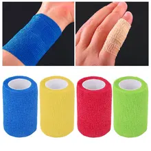 Защита безопасности Водонепроницаемый самоклеющиеся эластичный бинт 5 м аптечка нетканый бинт