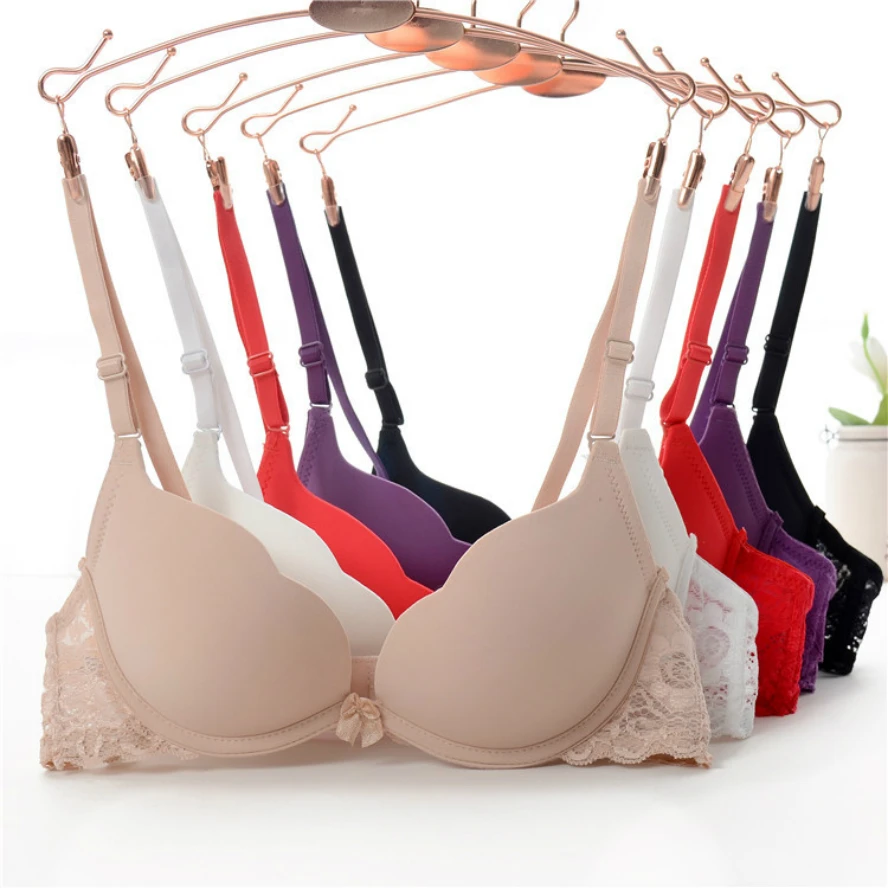  New Brand Woman Push Up Bra Sexy Double Push Up Bras For Girls Gather Super Push Up Bra Sexy Push U