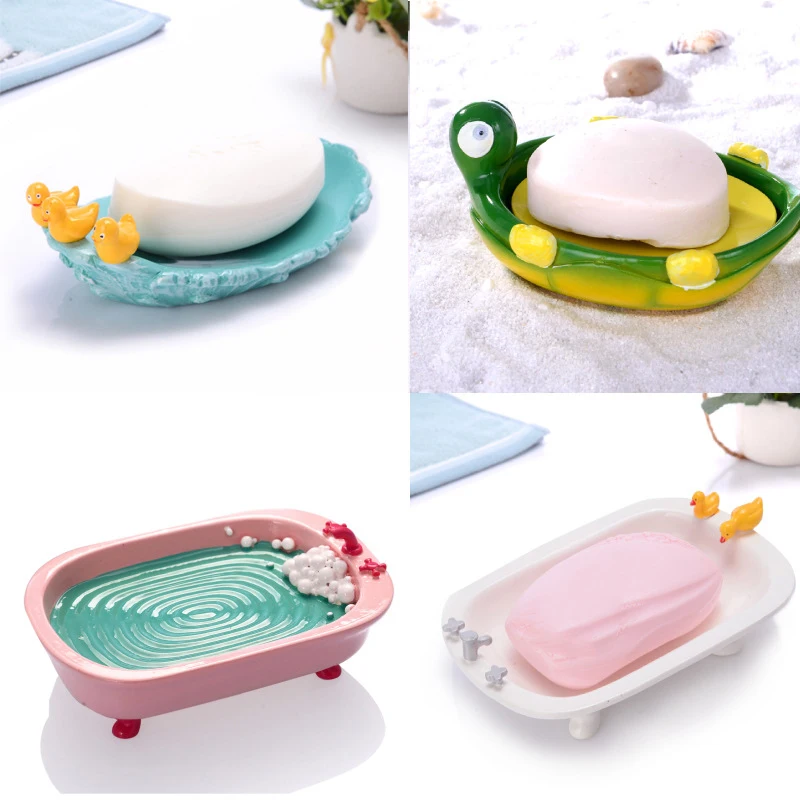 Soap Dish Cute Soap Holder Plastic Creative Soap Box Sea Turtle /Bathtub Shape Soap Dish for Home Bathroom
Soap Dish Cute Soap Holder Plastic Creative Soap Box Sea Turtle /Bathtub Shape Soap Dish for Home Bathroom