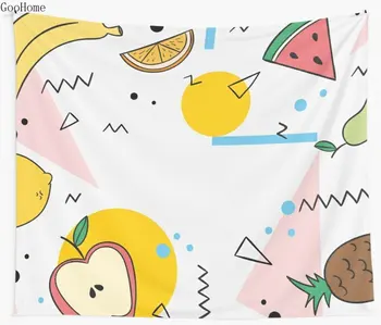 

Fruits Summer Pattern Wall Tapestry Cover Beach Towel Throw Blanket Picnic Yoga Mat Home Decoration