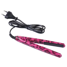 Mini Travel Ceramic Hair Iron Perm Splint Hairdressing Salon Hair Styling Electronic Hair Straight Fast Hair Straightener Tool