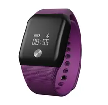 A88 + Smart Bluetooth браслет SmartBand Шагомер фитнес-трекер активности сердечного ритма кислорода в крови монитор для IOS Android