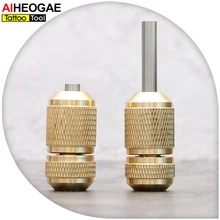 Медная Татуировка рукоятка самоблокирующаяся ручка для игла для тату-машинки поставка 25 мм Татуировка сцепление TG2137