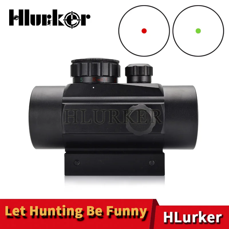 

Tactical Hunting Holographic 1x40mm Airsoft Cross Hari Red Green Dot Sight Rifle Scope 11 & 20mm Rail Mount For Shooting
