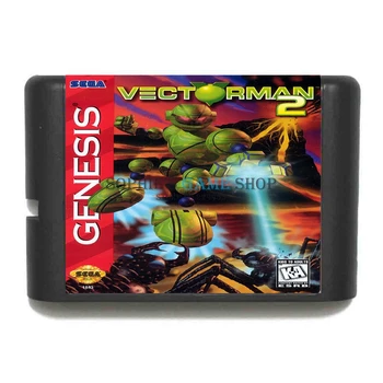 

Vectorman 2 Game Cartridge 16 bit Game Card For Sega Mega Drive / Genesis System