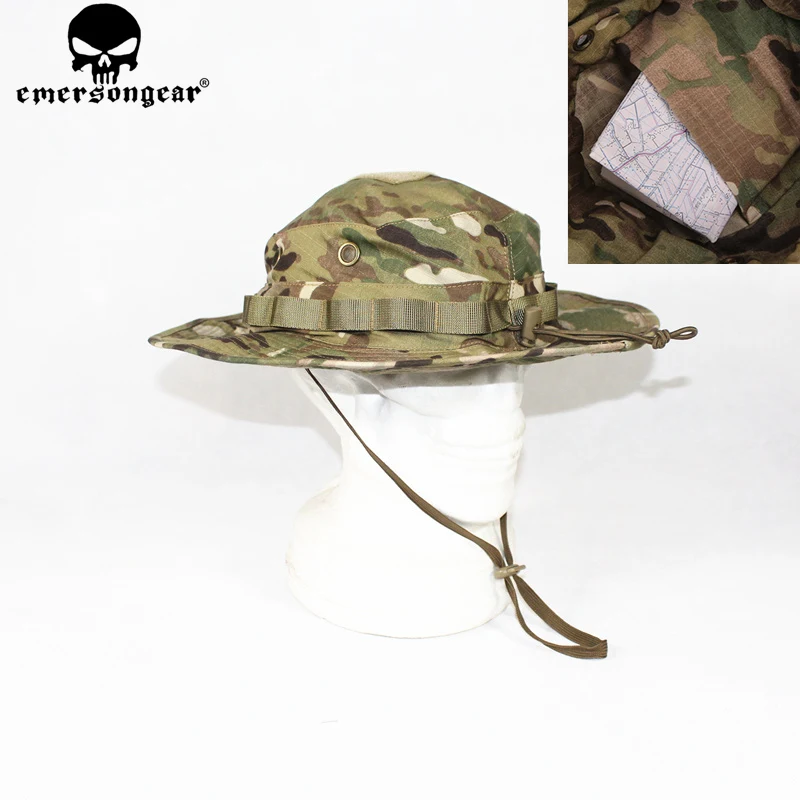 EMERSONGEAR тактическая шляпа Boonie с МП армейская охотничья страйкбольная камуфляжная