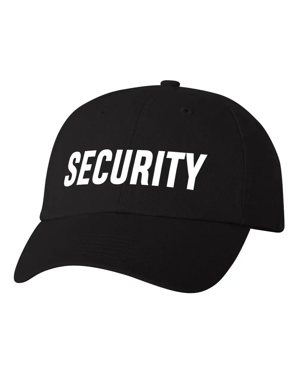

Security Guard Custom Unstructured Dad Hat Adjustable Cap New-Black