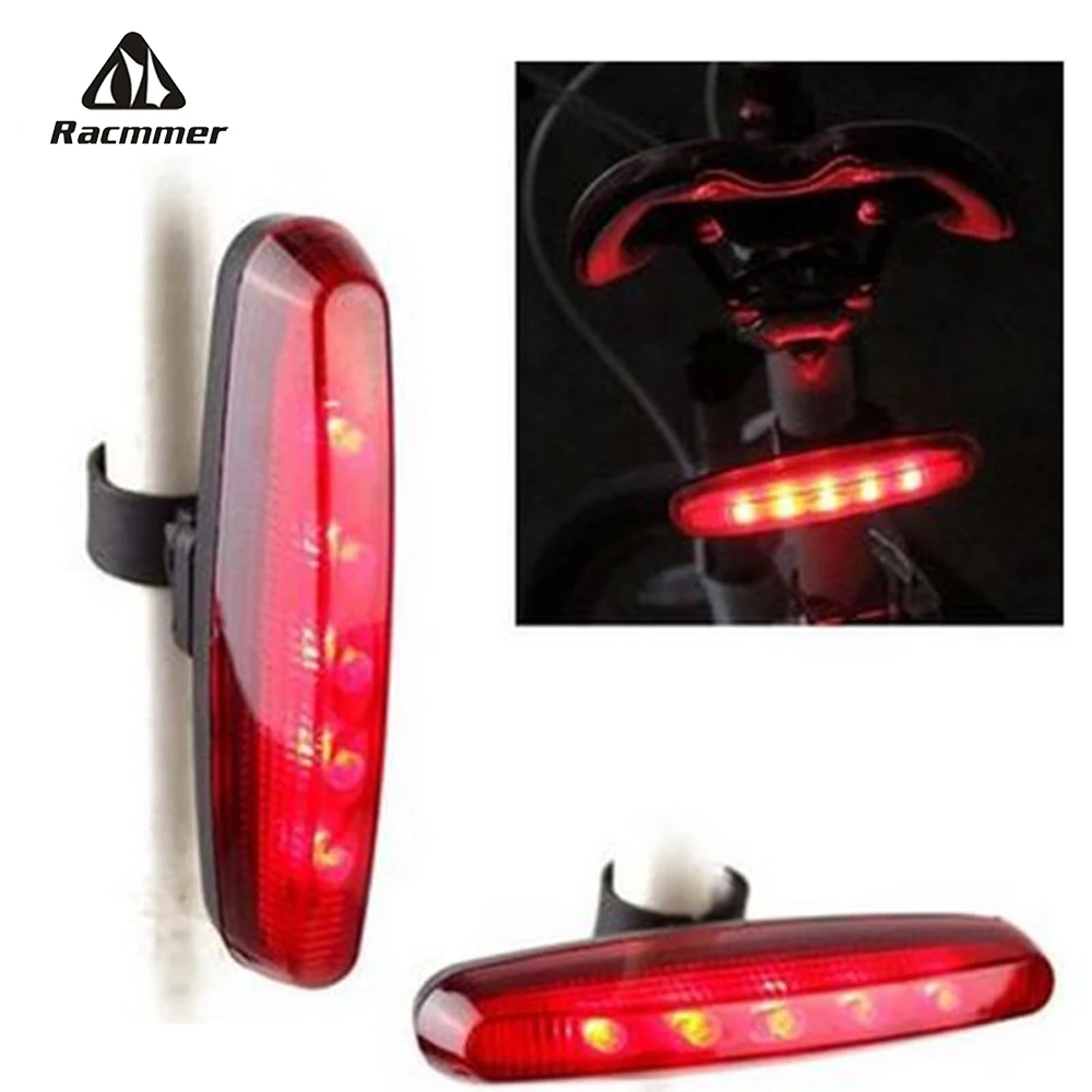 

Racmmer Rear Tail Bike Light Lamp Taillight Rain Water Proof Bright Cycling Bicycle Light Outdoor Cycling Warning Lamp Safety