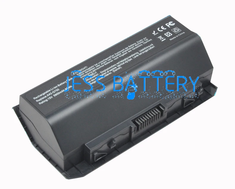 

New Laptop Battery For ASUS G750JM-T4014H,G750JS, G750JW,GFX70J,GFX70JZ,A42-G750,0B110-00200000