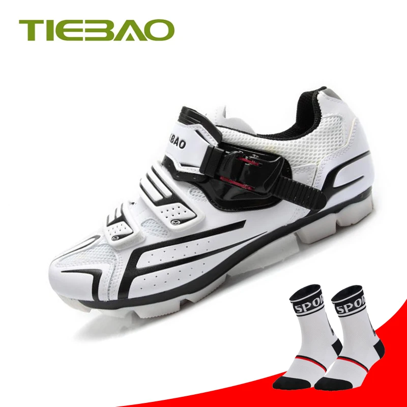

Tiebao MTB Cycling Shoes Professional Men Breathable Bike Shoes Bicycle Self-Locking Athletic Riding Shoes Zapatillas Ciclismo