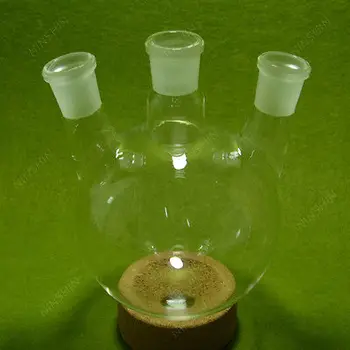 

Round Bottom Boiling Flask,1000ml,3 Neck24/29 Joint,Glass Flask,lab Glassware