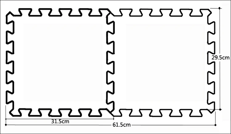 JCC Palmprint стиль EVA пена головоломка игровой коврик/детские ковры, ковер Блокировка упражнений пол для детей плитка 30*30*1 см