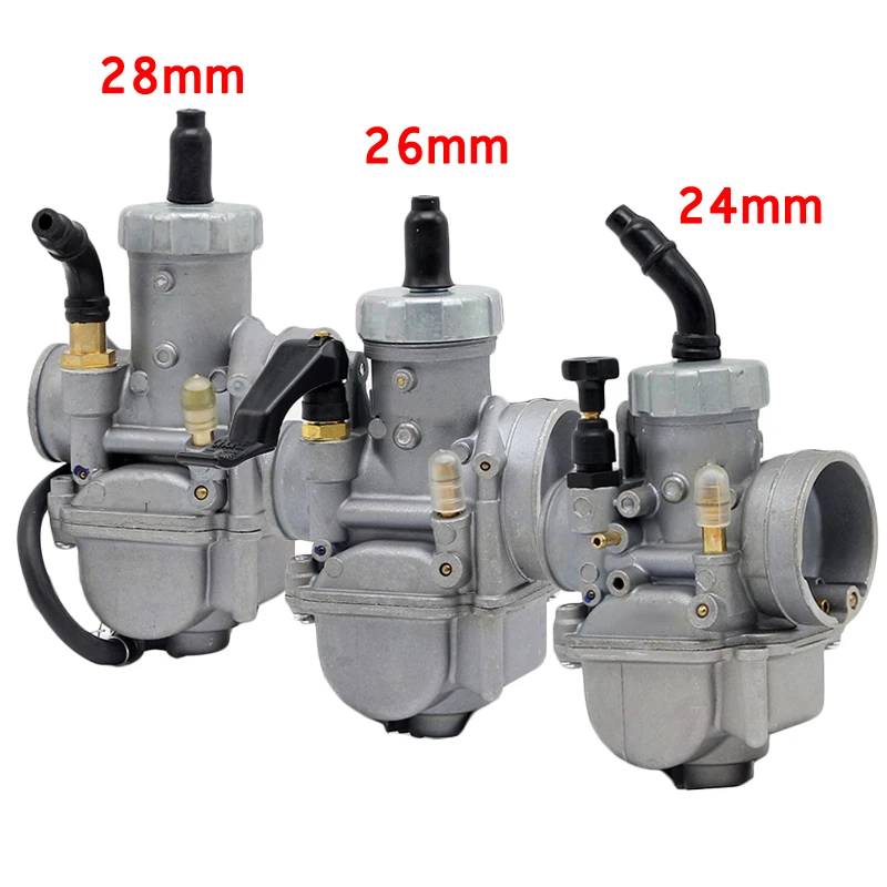 ZSDTRP Keihin PE Manu карбюратор мотоцикла 24 мм 26 28 для 50cc 100cc 125cc 150cc Moto|keihin pe|carburador 28mmcarburador