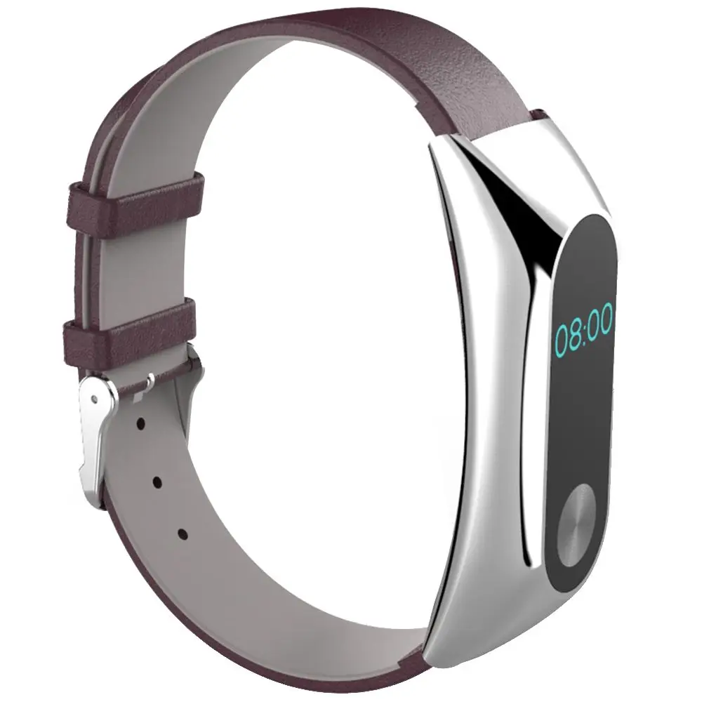 Новое поступление замена для Xiaomi MiBand2 браслет регулируемый часы, сплав, кожа браслет для ремня