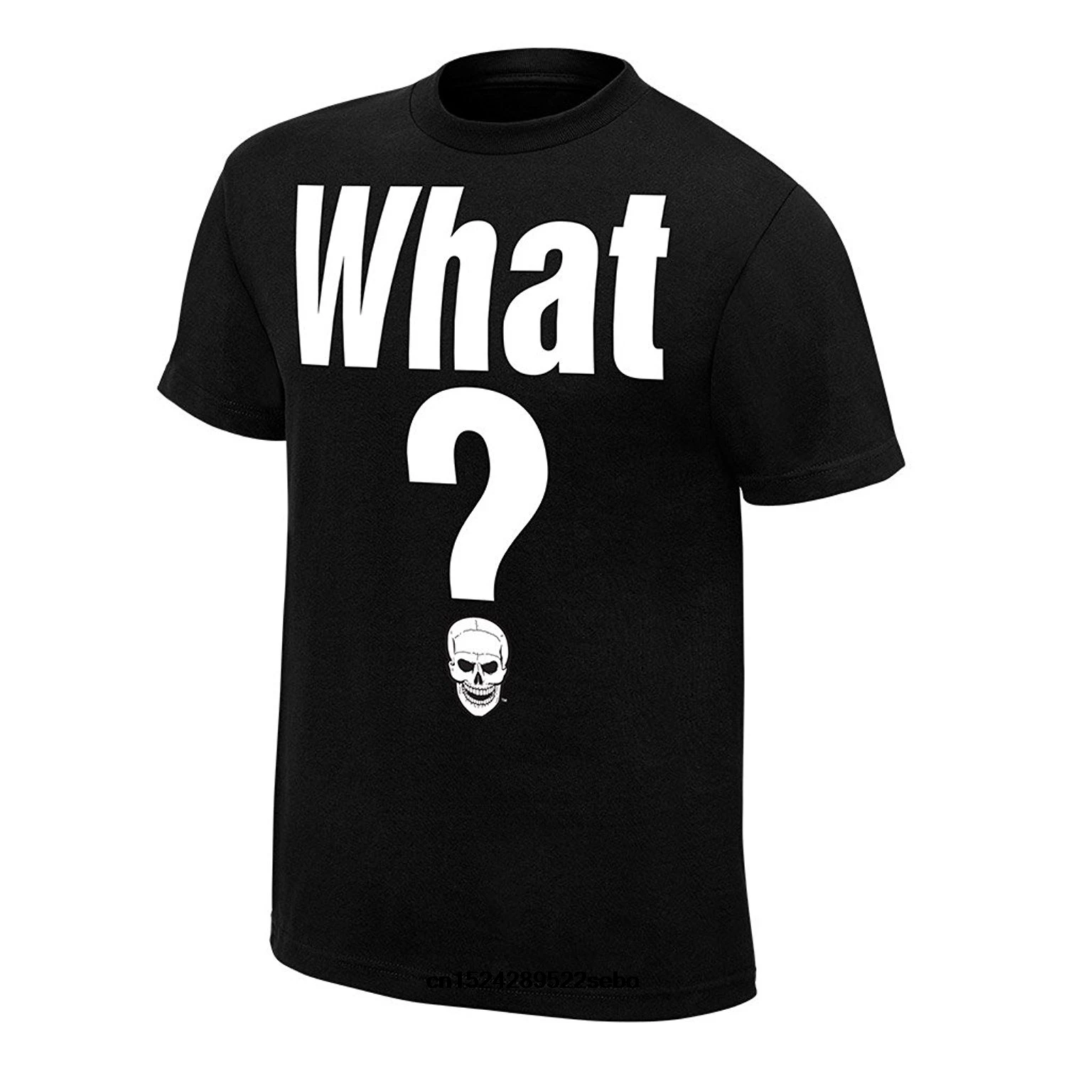 

Stone Cold Steve Austin What Retro Classic Cotton Cool Printed Short Sleeve T-Shirt Men's Fashion women