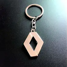 Автомобильный брелок для Renault Megane 2 3 Duster Logan Clio, металлический брелок с логотипом, автомобильные модные аксессуары