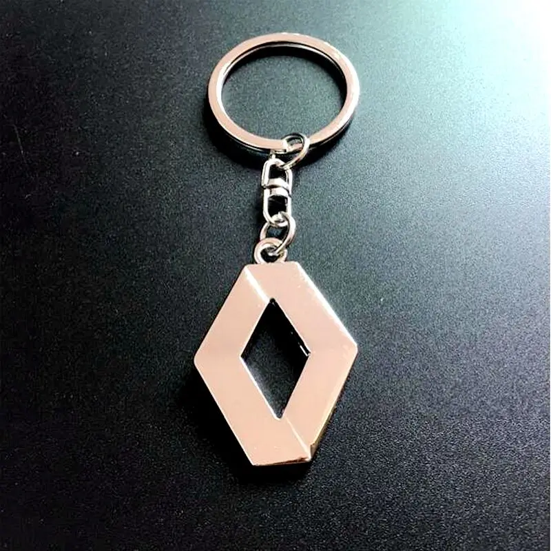 

Car Keychain for Renault Megane 2 3 Duster Logan Clio Chain Ring Metal Key Holder Logo Auto Car Fashion Accessories