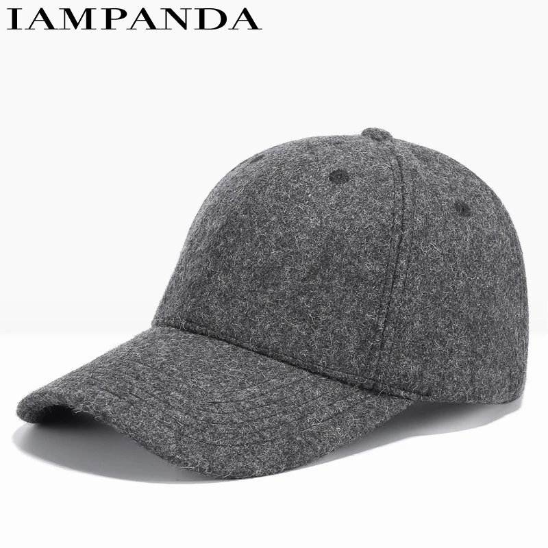 Iampanda New Brand 2017 Men's Baseball Caps In The Fall And Winter