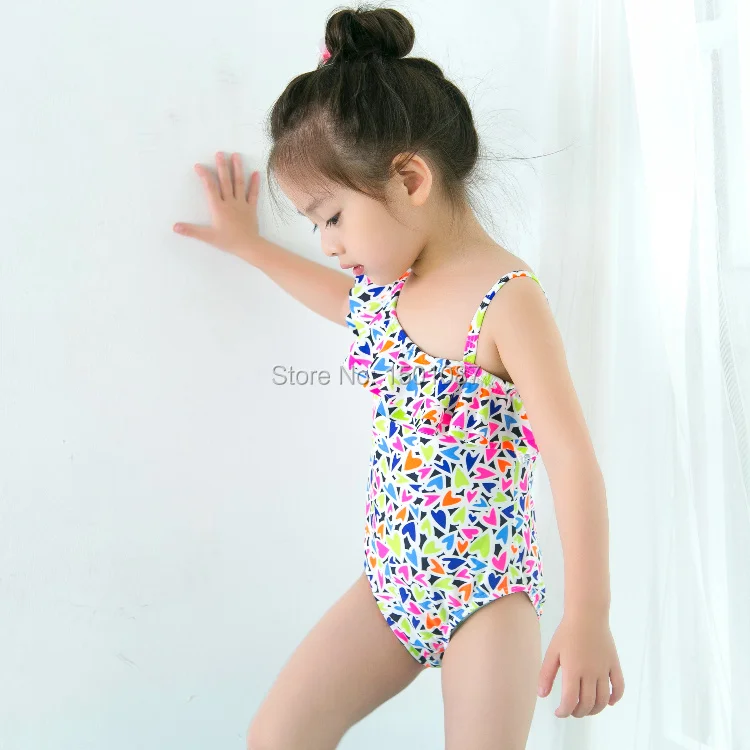 Qualidade Adolescentes Swimwear One-pieces Adorável Doce Infantil