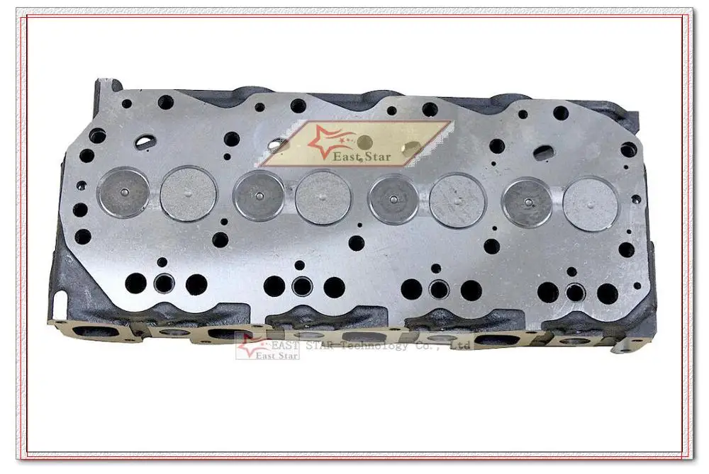 909 111 TD27 TD27T TD27-T Complete Cylinder Head Assembly ASSY For Nissan Pathfinder Mistral Terrano 86- 2.7L injector hole=M24  (3)