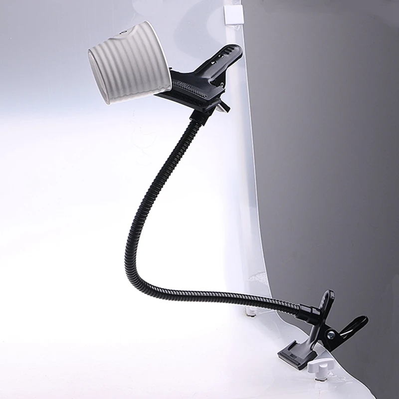 

OOTDTY New C Clamp Holder 2 Clip Flex Arm For Reflector Light Stand Background