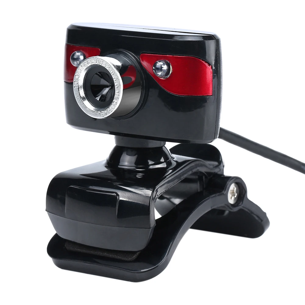 

A886 12MP Computer USB Webcam Rotatable Web Cam with Mic Night Vision Clip Camera for Android TV Laptop PC