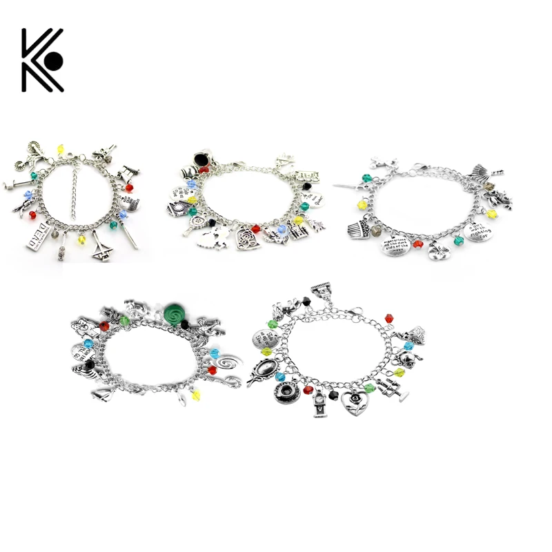 

19 Types Beauty and the Beast Bracelet The Viking Moana Toy Story 3 The Walking Dead Bracelets Pirates of the Caribbean Bangles