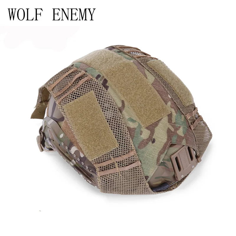 WOLF ENEMY Tactical Military Helmet Covers Camouflage Cover Airsoft