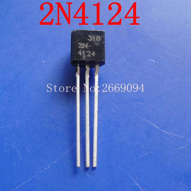 

1000 шт./лот 2N4124 4124/транзистор для Ленты TO-92, новый оригинальный
