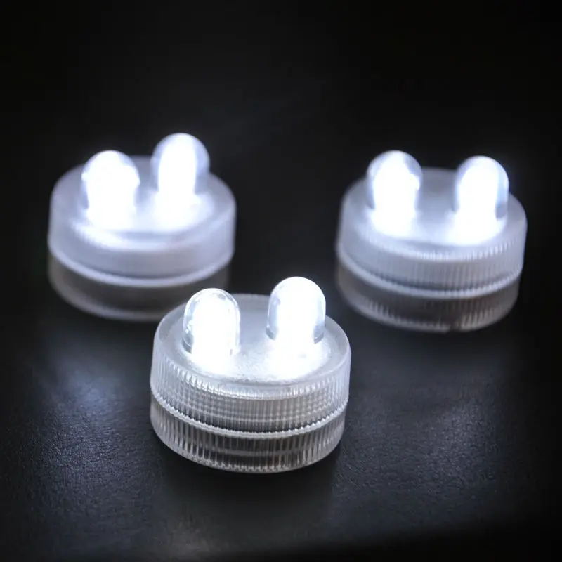 

(12pcs/Lot)Waterproof Submersible LED Tea Lights Electronic Candles Light For Wedding Birthday Party Vase Lamp Decoration