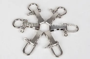 

5PCS/lot 2.5*5.5CM Wholesale Adjustable U/O Shape Alloy Shackle Camping Survival Rope Paracord Bracelet Adjustable Clasp