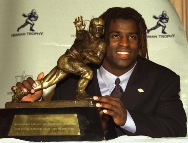 Polyresin Heisman Trophy: NFL Replica Trophy Awards image 5
