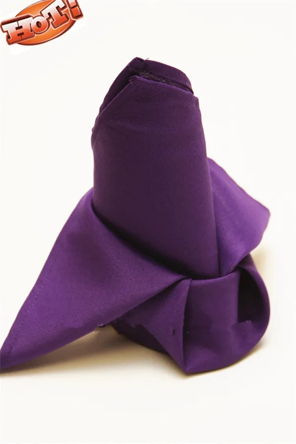 100pcs Purple napkins wedding napkins dinner napkins table napkin free