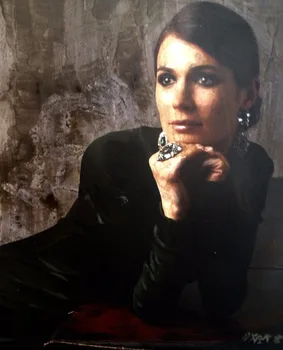 

100% Handpainted NEW WILLIAM OXER ORIGINAL Spotless Rose naked nude Pretty Woman Girl PAINTING