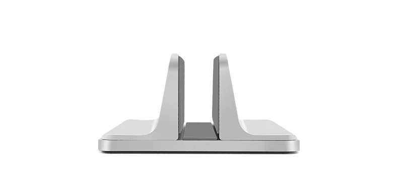 Aluminum Vertical Laptop Stand Thickness Adjustable Desktop NoteBooks Holder Erected Space-saving Stand for MacBook Air 13 / pro Aluminum Vertical Laptop Stand Thickness Adjustable Desktop NoteBooks Holder Erected Space-saving Stand for MacBook Air 13 / pro