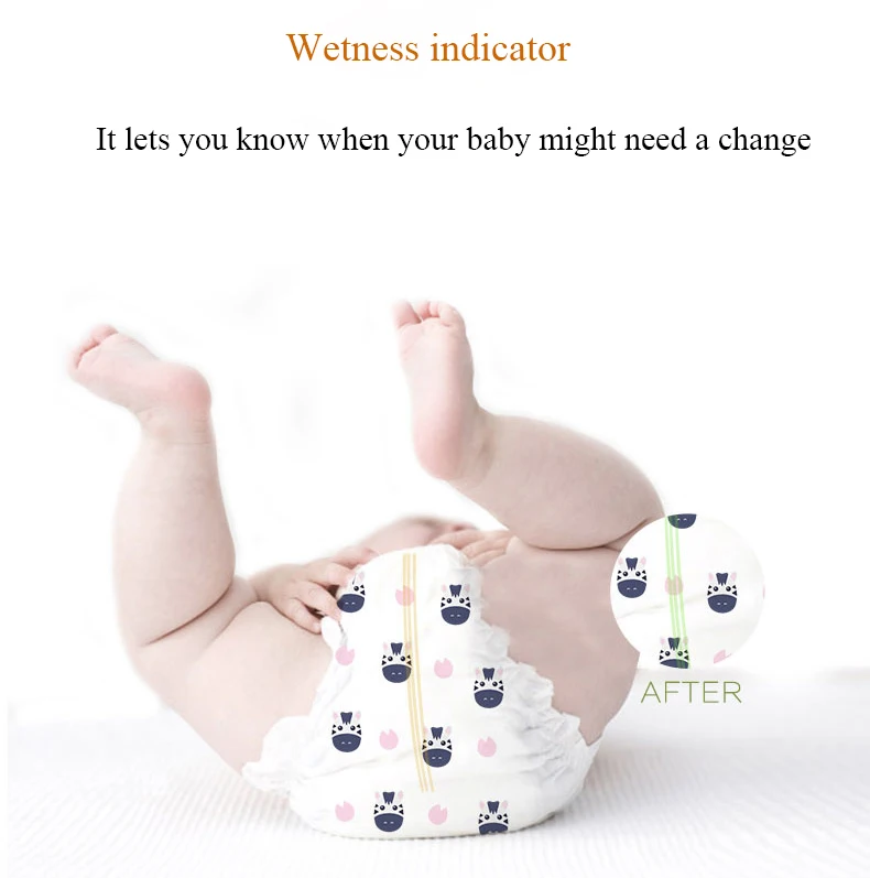 BEABA детские животные вентиляторы серии пеленки размер 1/2/3/4 подгузник для младенцев хлопок мягкий и дышащий Пеленки Штаны