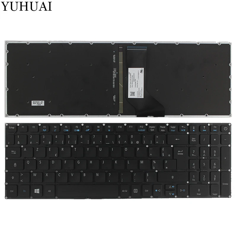 

New French keyboard FOR Acer Aspire 3 A315-21 A315-41 A315-31 A315-51 A315-53 FR Keyboard black with backlight