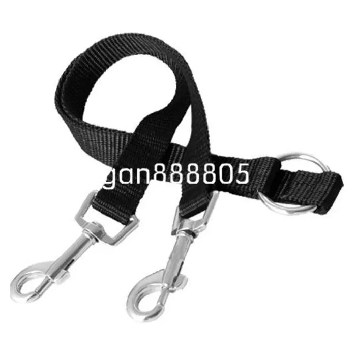 WALK 2 Two DOGS Leash COUPLER Double Twin Lead Walking Leash 