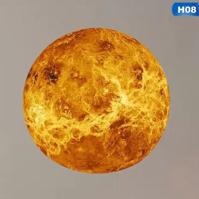 Us 122 6 Offluminous Solar System Wall Mural Wall Sticker Diy Planets Fluorescent Wall Stickers Removable Glow In The Dark Planets Stickers In